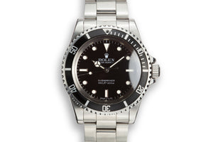 1984 Rolex Submariner 5513 with Glossy 