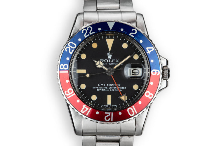 Rolex gmt 1972 Clearance
