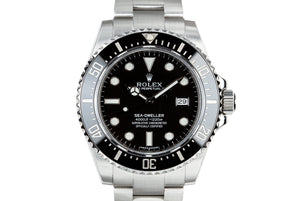 2015 Rolex Sea-Dweller 116600 with Box and Papers