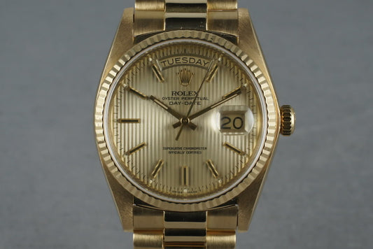 1982 President 18038 with Tapestry Dial