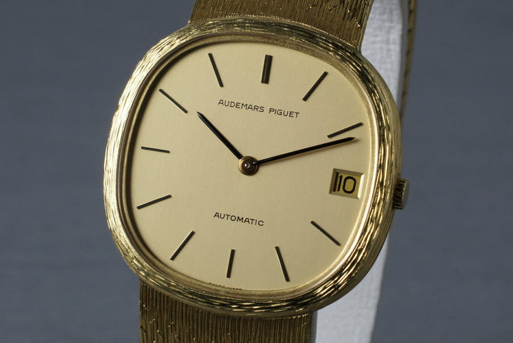 Vintage Audemars Piguet 18K with Mesh Bracelet