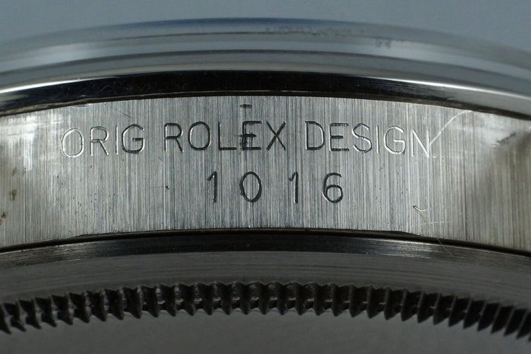 Rolex Explorer 1 1016 with Service Case