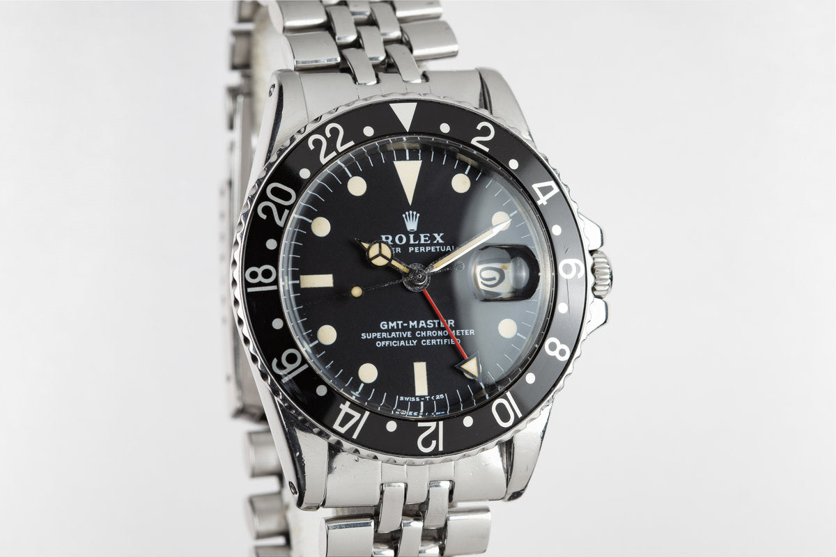 HQ Milton - 1978 Rolex GMT-Master 1675 with Black Bezel Insert