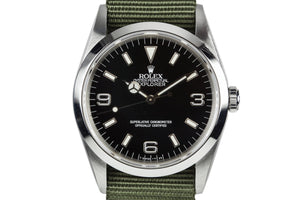1991 Rolex Explorer 14270 with Service Papers