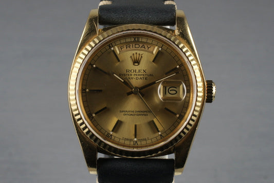 1983 Rolex 18K Day-Date 18038