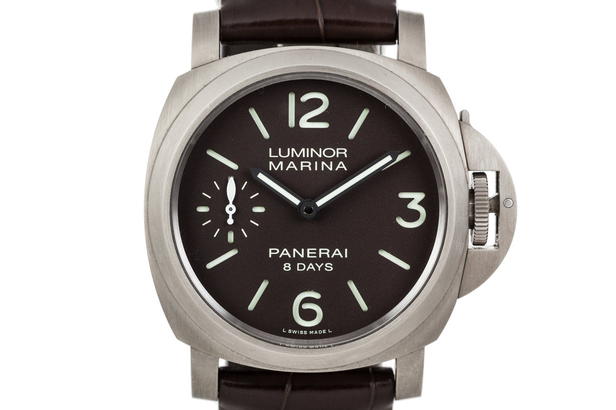 HQ Milton Panerai Luminor Marina 8 Days Ttitanio PAM00564