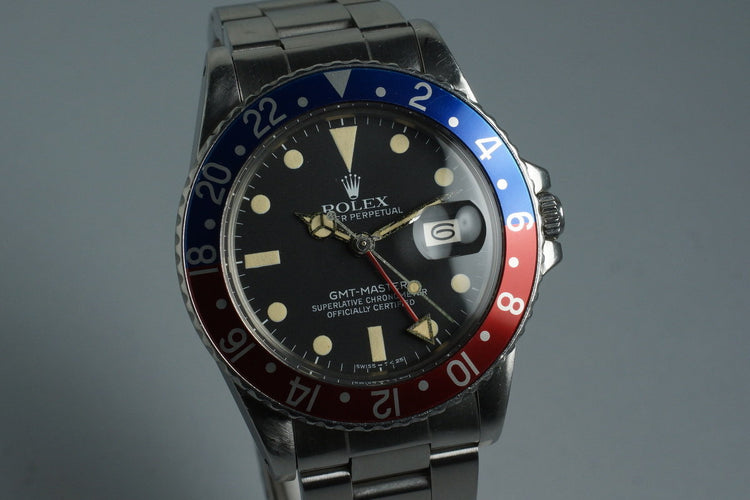 1981 Rolex GMT Master 16750