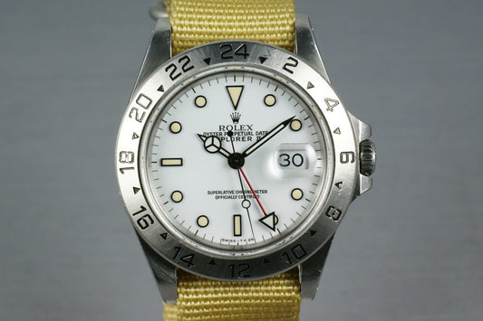 Rolex Explorer II 16570 cream marker dial