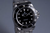 1995 Rolex Submariner 14060 with Box an Papers