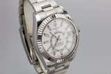 Rolex Sky-Dweller 326934 Silver Dial with Box and Papers