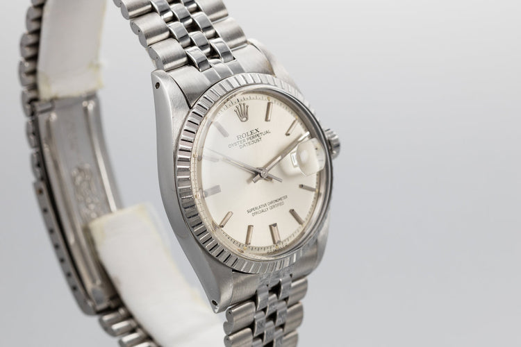 1973 Rolex DateJust 1603 Silver Dial