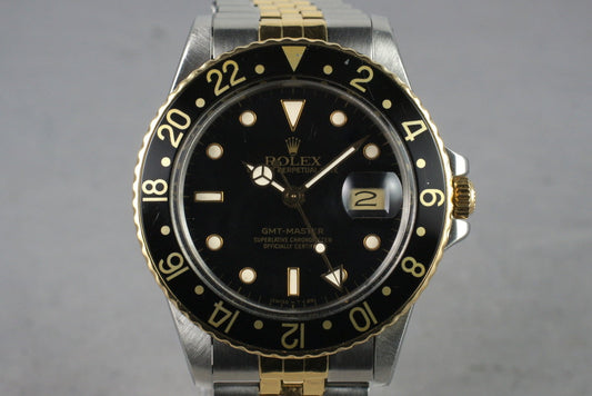 1985 Rolex 18K/SS GMT 16753