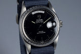 Late 1980’s Tudor Date-Day 94510 Glossy Black Dial with Tudor Service Papers