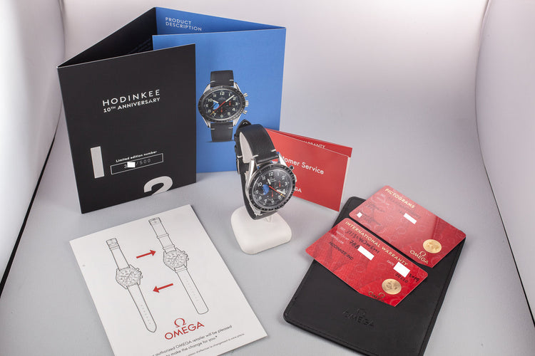 2019 Omega Speedmaster 311.32.40.30.06.001 Hodinkee Limited Edition with Box and Papers