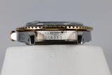 1981 Rolex Two Tone GMT-Master 16753 Black Nipple Dial with Box and Original Sales Receipt