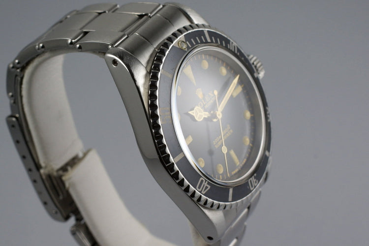 1964 Rolex Submariner 5513 with Glossy Gilt Dial