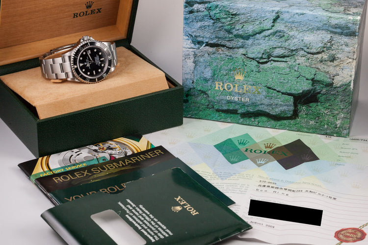 2004 Rolex Sea Dweller 16600 with Box and Papers