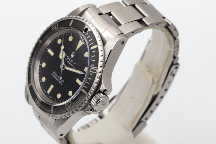 1970 Rolex Submariner 5513 Meters First Dial