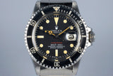 1971 Rolex Red Submariner 1680 Mark V Dial