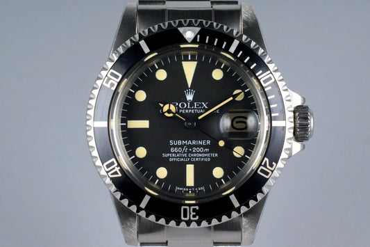 1978 Rolex Submariner 1680 with Box and Papers