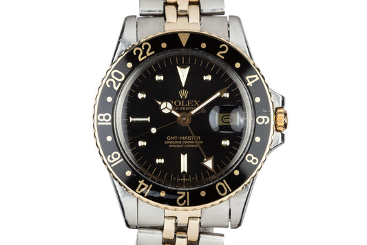 1970 Rolex Two-Tone GMT-Master with Black Nipple Dial