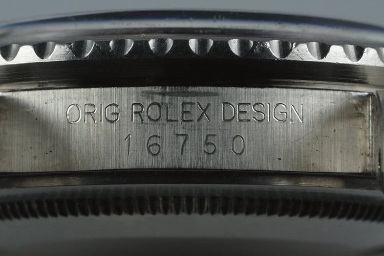 1984 Rolex GMT Master 16750