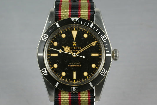 Rolex Submariner Ref: 5508 with import hallmark