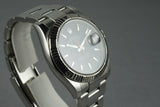 2003 Rolex Datejust Turn-O-Graph 116264 with Black Dial