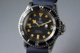 1981 Tudor Submariner 94110 Black Snowflake