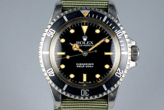 1967 Rolex Submariner 5513 WG Surround Dial