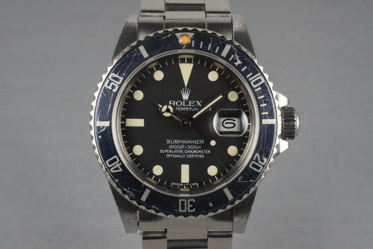 1982 Rolex Submariner 16800