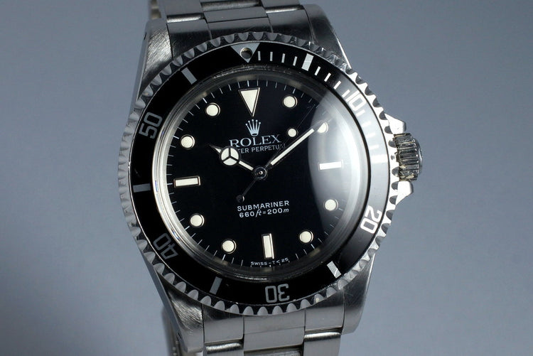 1987 Rolex Submariner 5513