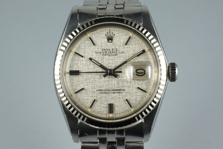 1972 Rolex DateJust Linen Dial 1601