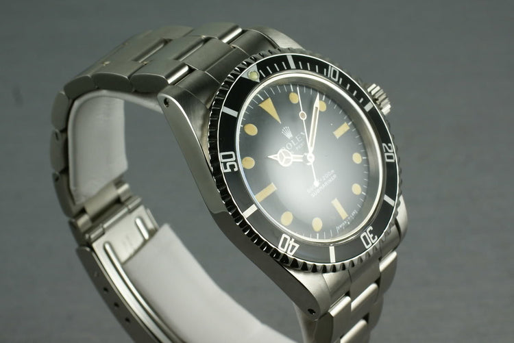 Rolex Submariner Dial 5513 with box and papers