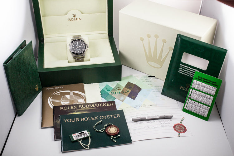 2007 Rolex Sea-Dweller 16600 with Box, Papers, and Kit