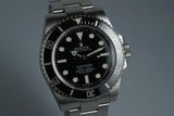 2010 Rolex Submariner 114060 with Box and Papers