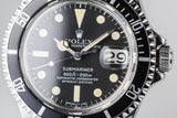 1980 Rolex Submariner 1680 Matte Dial