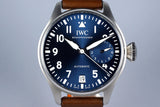2016 IWC Big Pilot IW5009 Blue Dial with Box and Papers