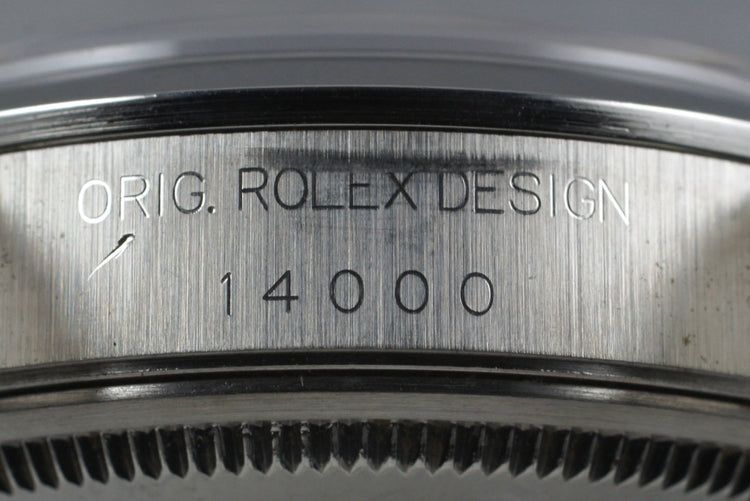 1995 Rolex Air-King 14010 White Roman Dial