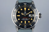 1972 Rolex Red Submariner 1680 Mark VI Dial