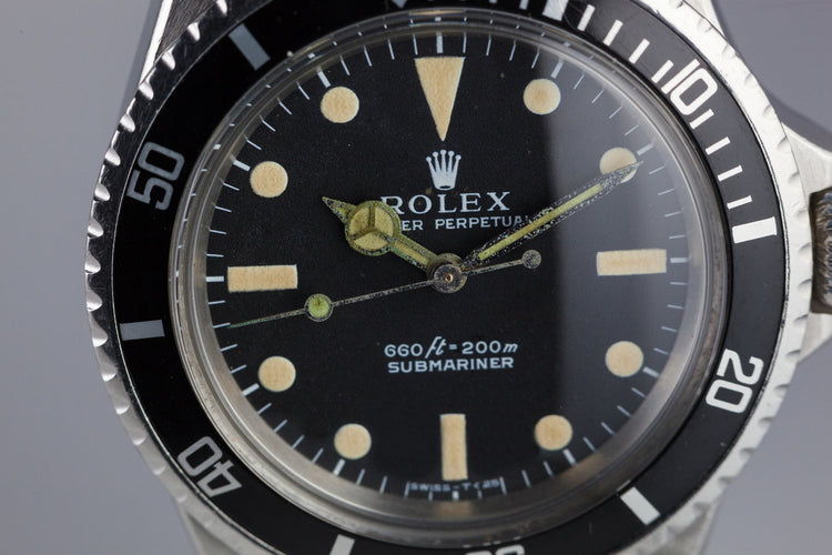 1973 Rolex Submariner 5513 'Non-Serif" Dial