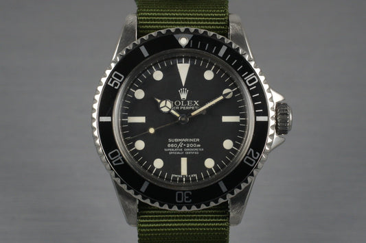 1962 Rolex Submariner 5512 PCG Mark III Maxi Dial