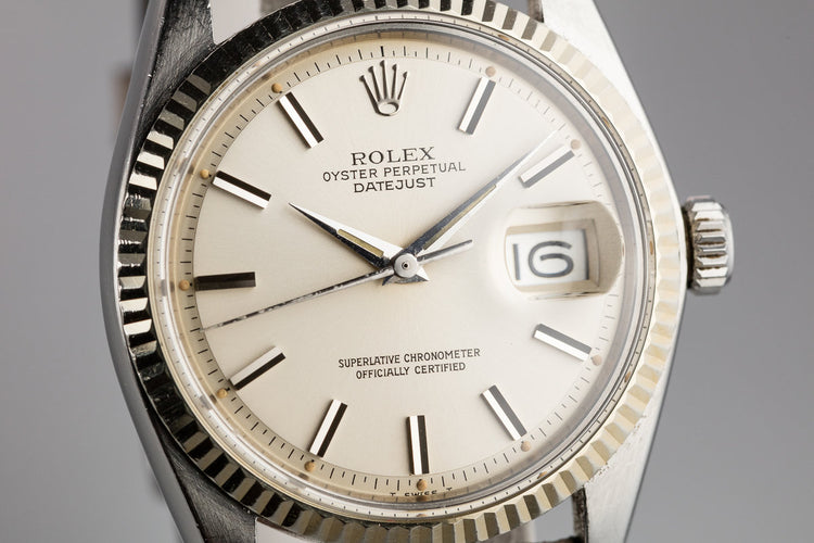 1978 Rolex DateJust 1601 Silver Dial