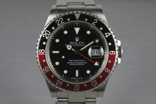 1988 Rolex 16710 GMT II with Box
