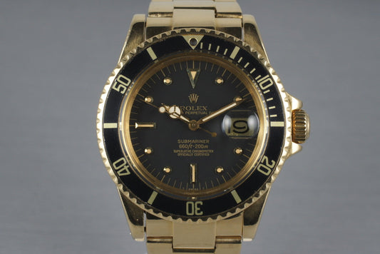 1979 Rolex 18K Submariner 1680