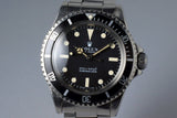 1968 Rolex Submariner 5513 Meters First