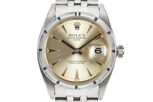 1961 Rolex Date 1501 with Service Papers