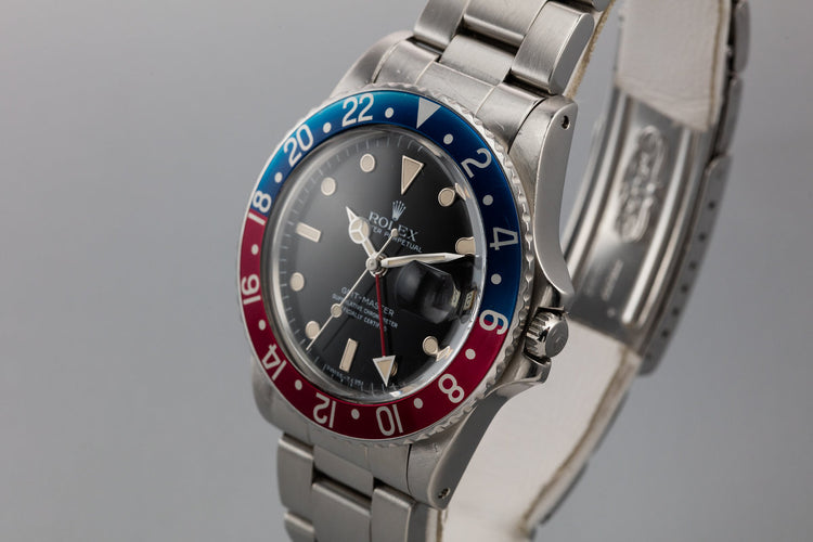 1983 Rolex GMT-Master 16750 "Pepsi" with Box and Papers