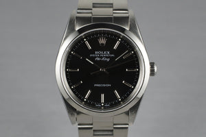 2001 Rolex Air King 14000M with Box and Papers