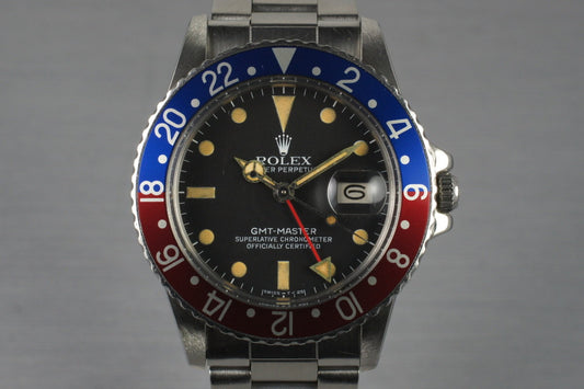 1980 Rolex GMT 16750